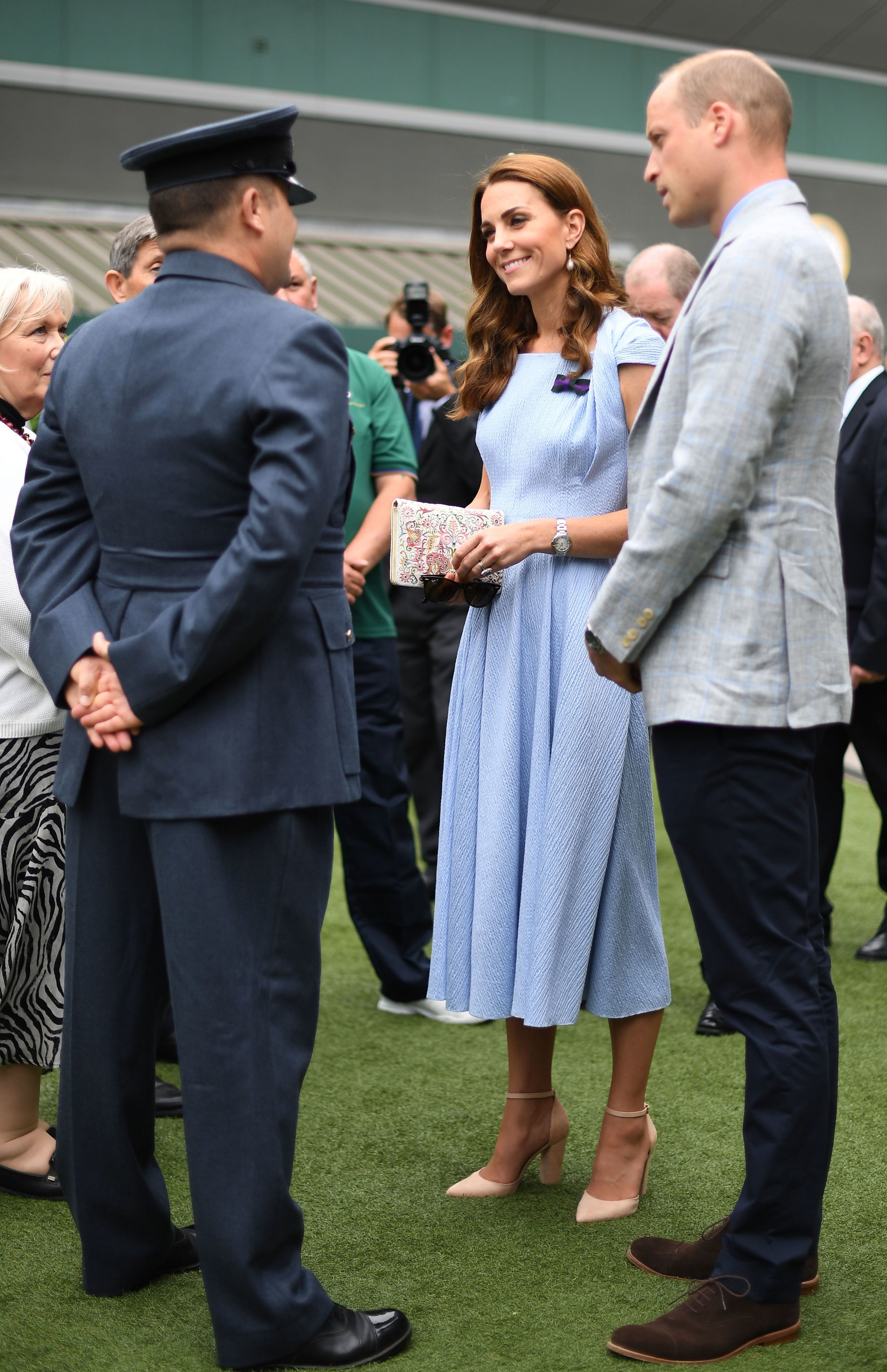 kate middleton dress wimbledon 2019