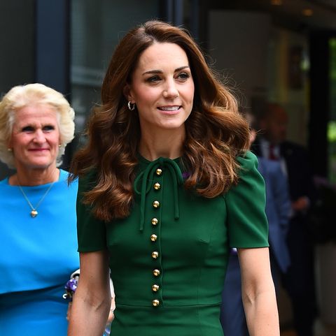 Kate Middleton Wears Dolce & Gabbana Dress With Meghan Markle at ...