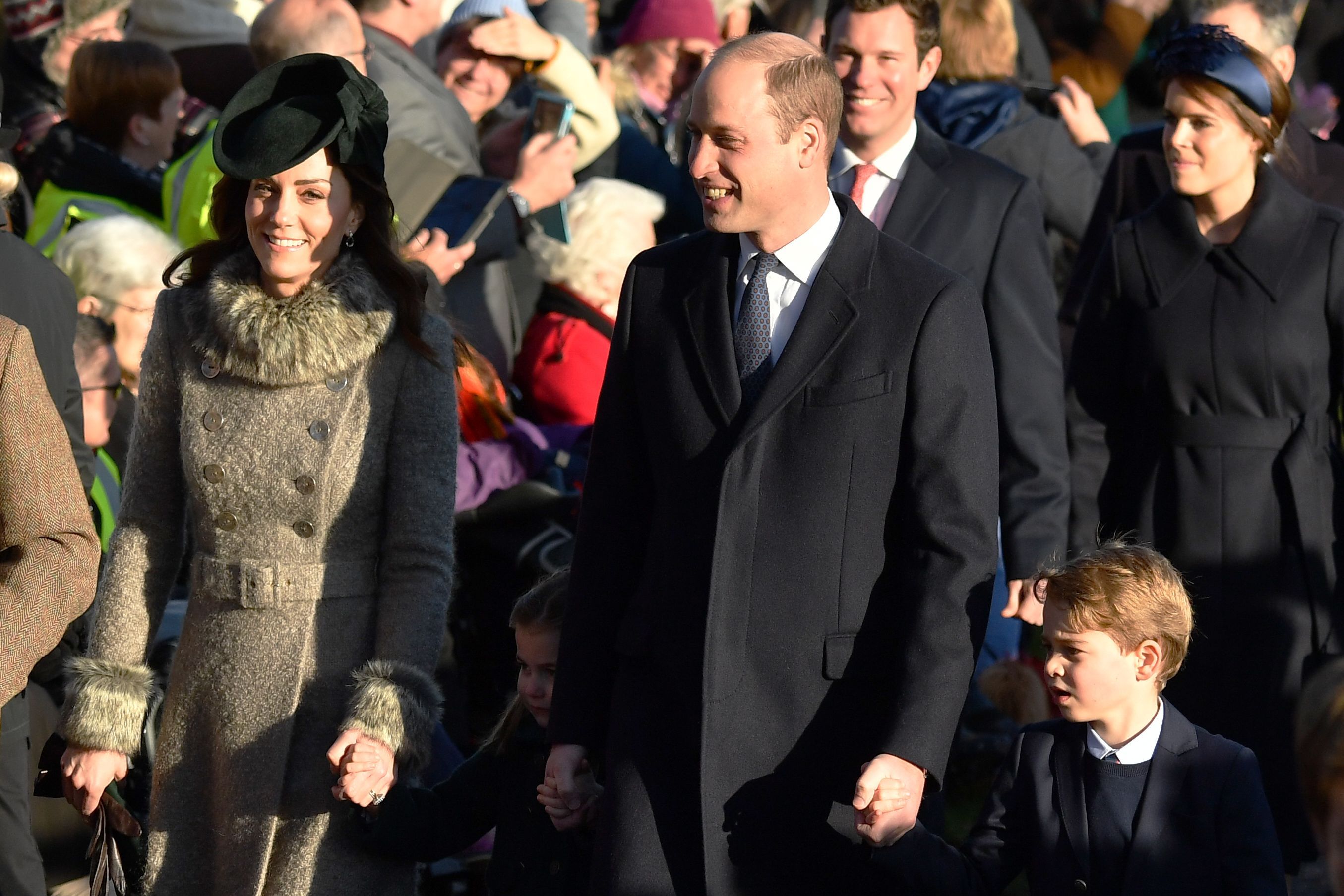 kate middleton grey coat
