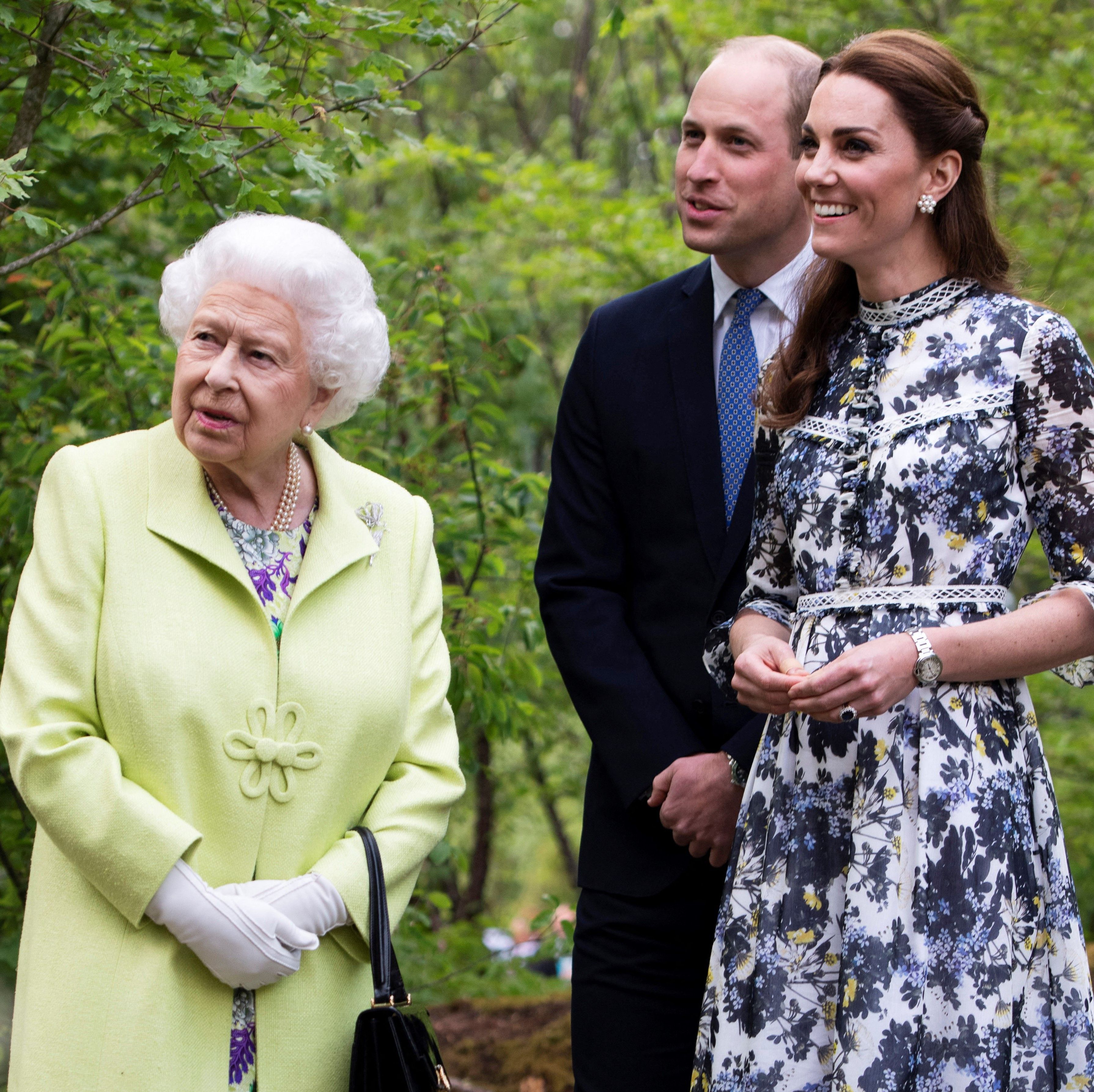 Queen Elizabeth Had the Most Unimpressed Reaction to Will and Kate's Fancy Kitchen Renovation
