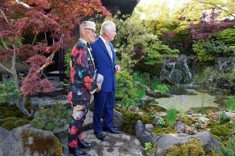 King Charles III at the Chelsea Flower Show