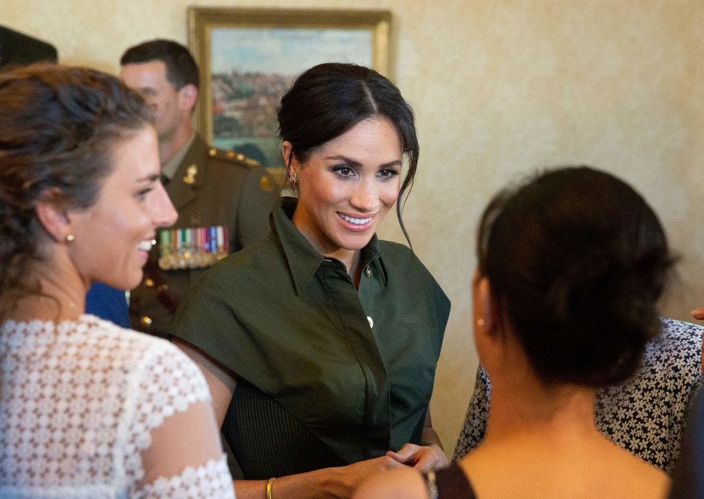 brandon maxwell meghan markle
