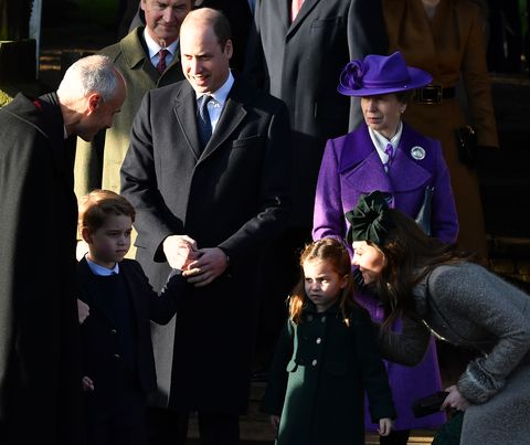 The royal family arrive for Christmas Day service at Sandringham 2019