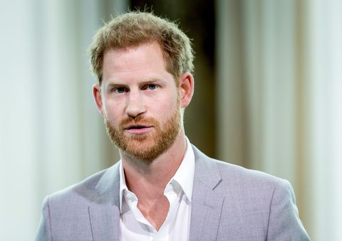 What did Prince Harry say in his first back-up interview?