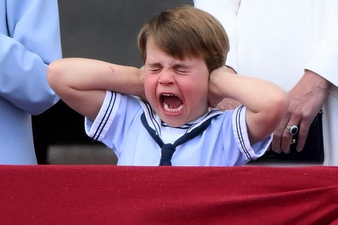 prince louis at trooping the colour