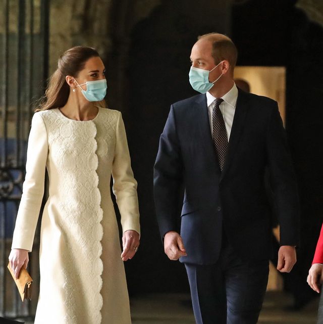 Kate Middleton Wears Catherine Walker Coat At Westminister Abbey