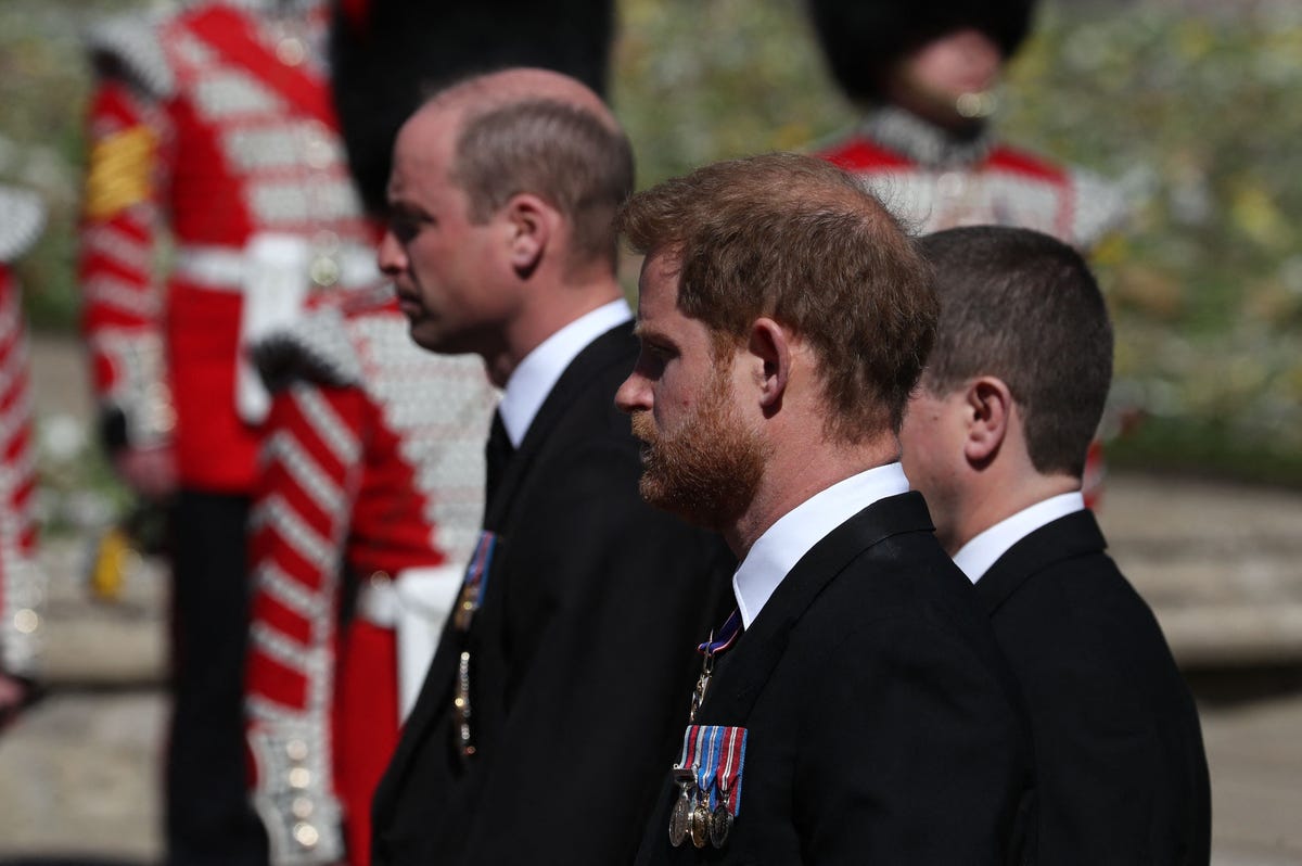 Prince Harry and Prince William Reunite at Prince Philip's ...