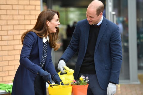 Kate Middleton and Prince William Wore Matching Navy Outfits