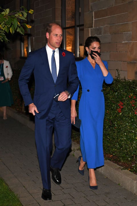 Kate and William at a reception during the climate summit kate and william at a reception during the climate summit