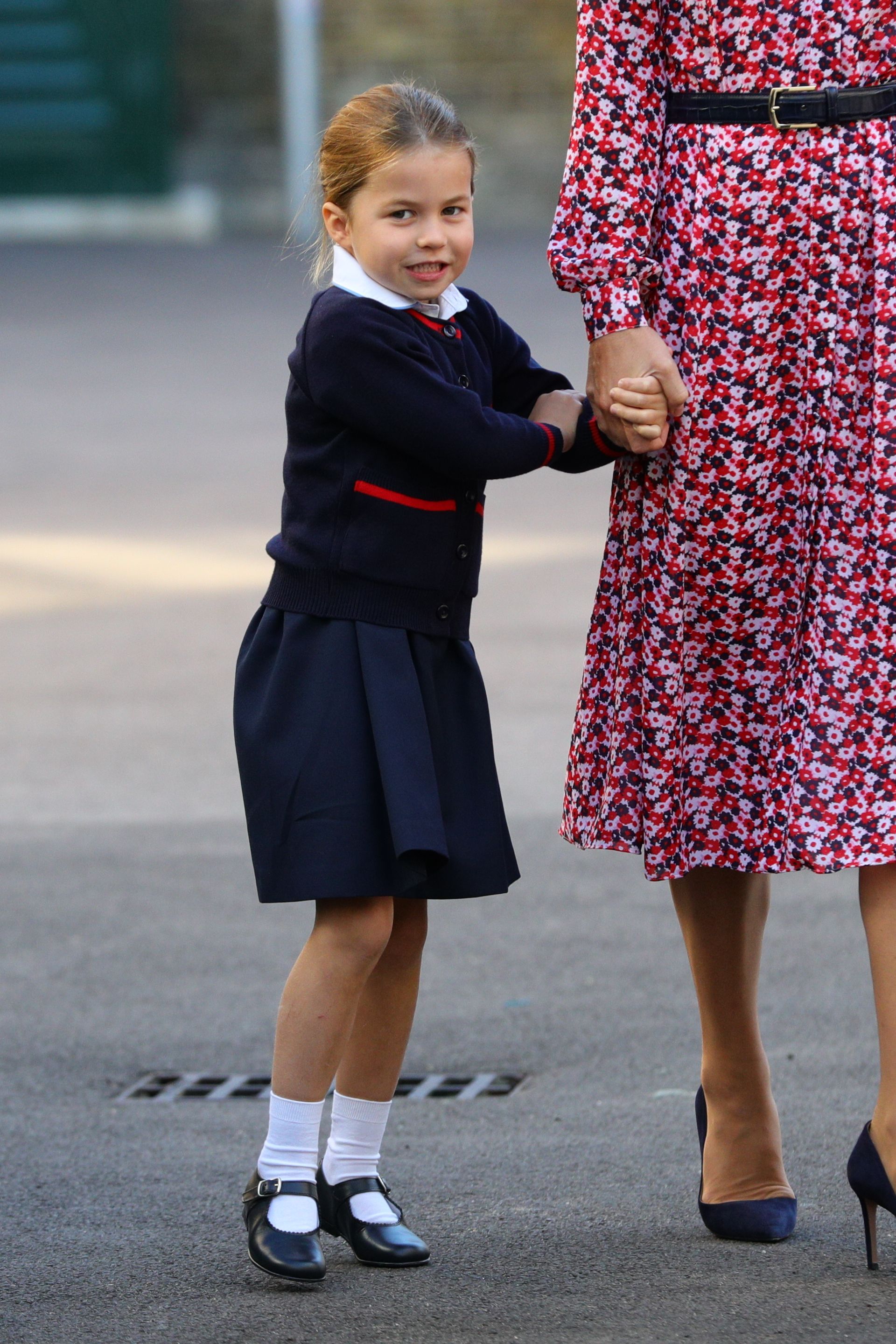 Princess Charlotte's First Day Of School In Photos