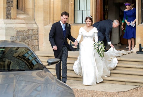 Princess Eugenie Going to Wedding Reception princess-eugenie-wedding-reception