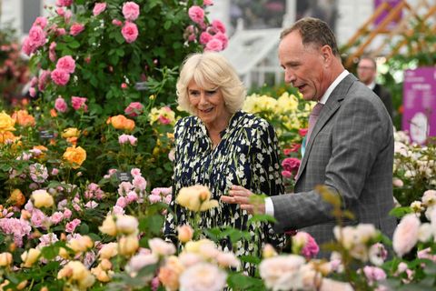 Camilla at the Chelsea Flower Show