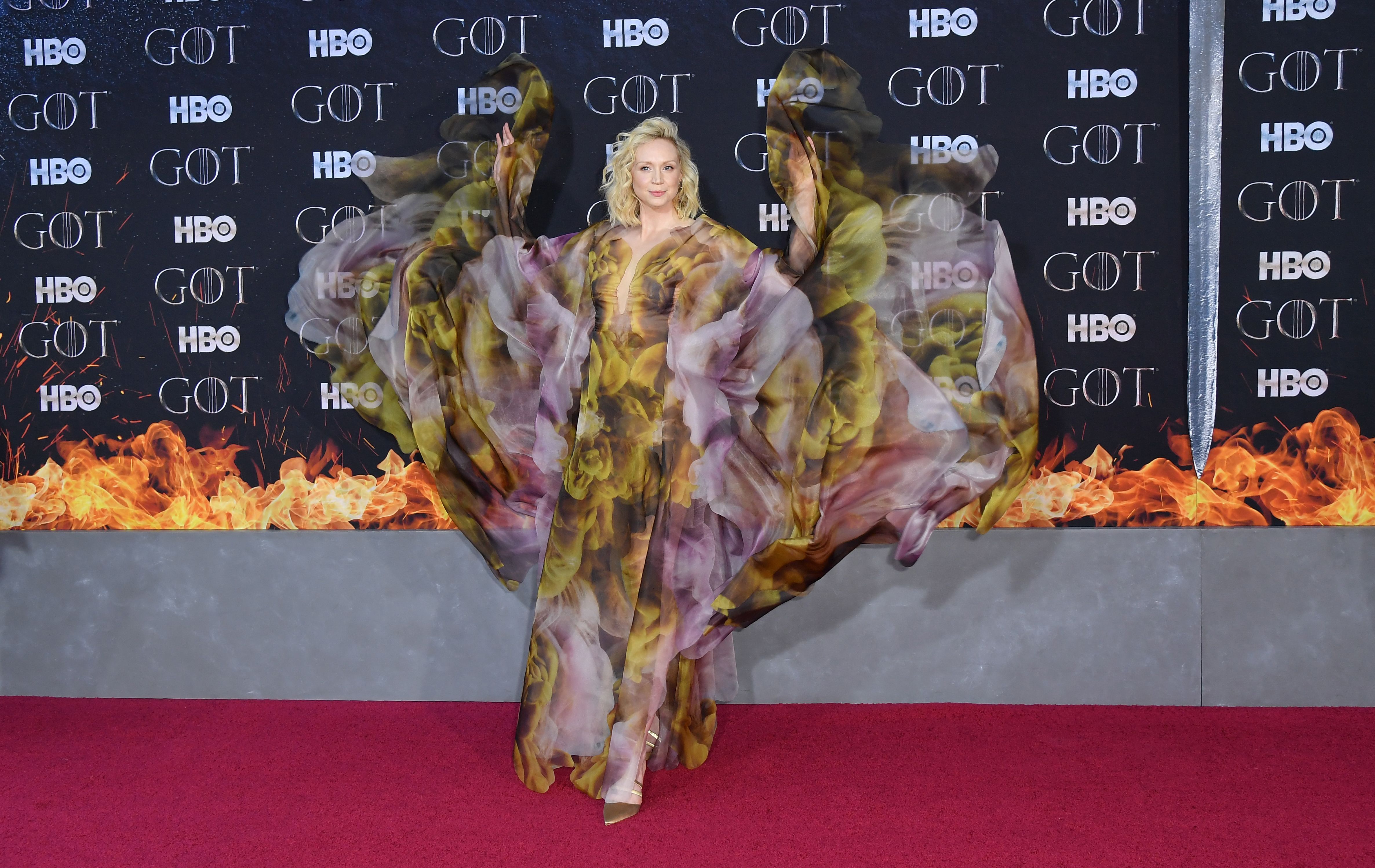 Gwendoline Christie iris van herpen