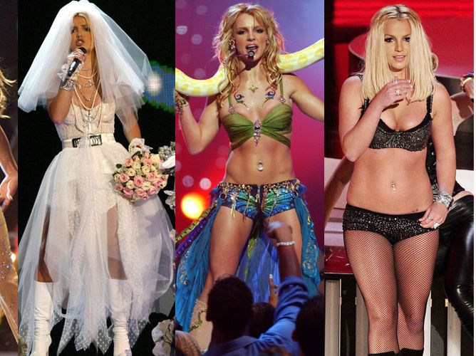 Britney Spears Hot Sex Porn - A definitive ranking of every outfit Britney Spears has worn to the MTV  Video Music Awards