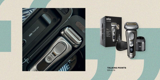 talking points braun electric shaver series 9 pro