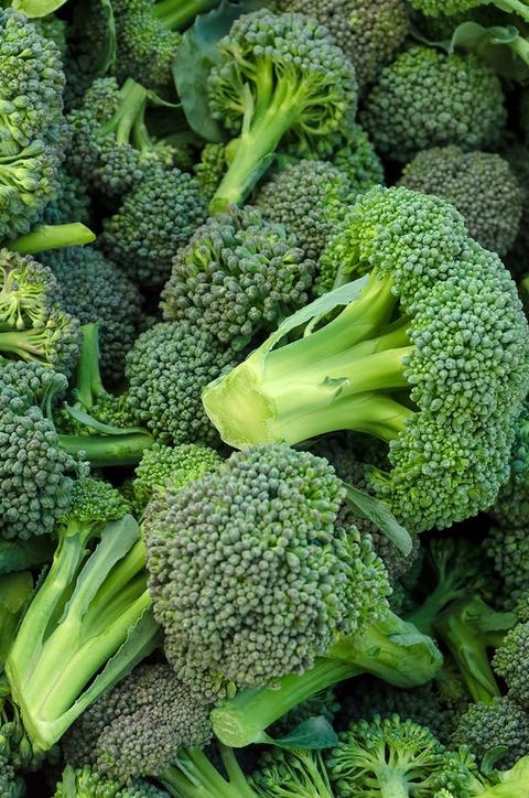 Broccoliin a pile