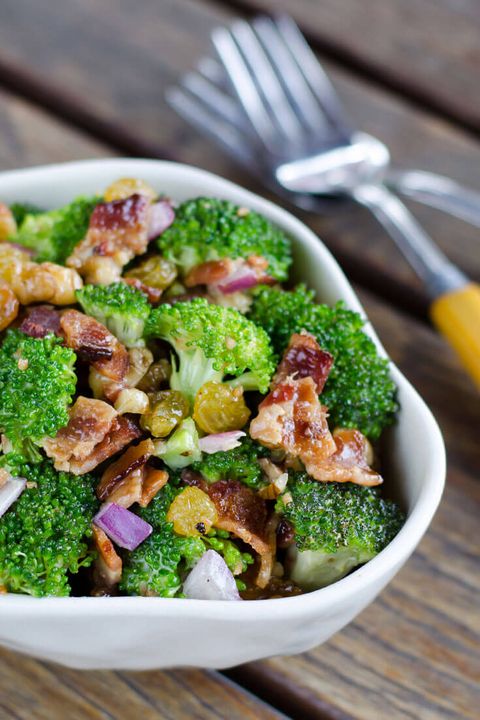 broccoli salad with bacon