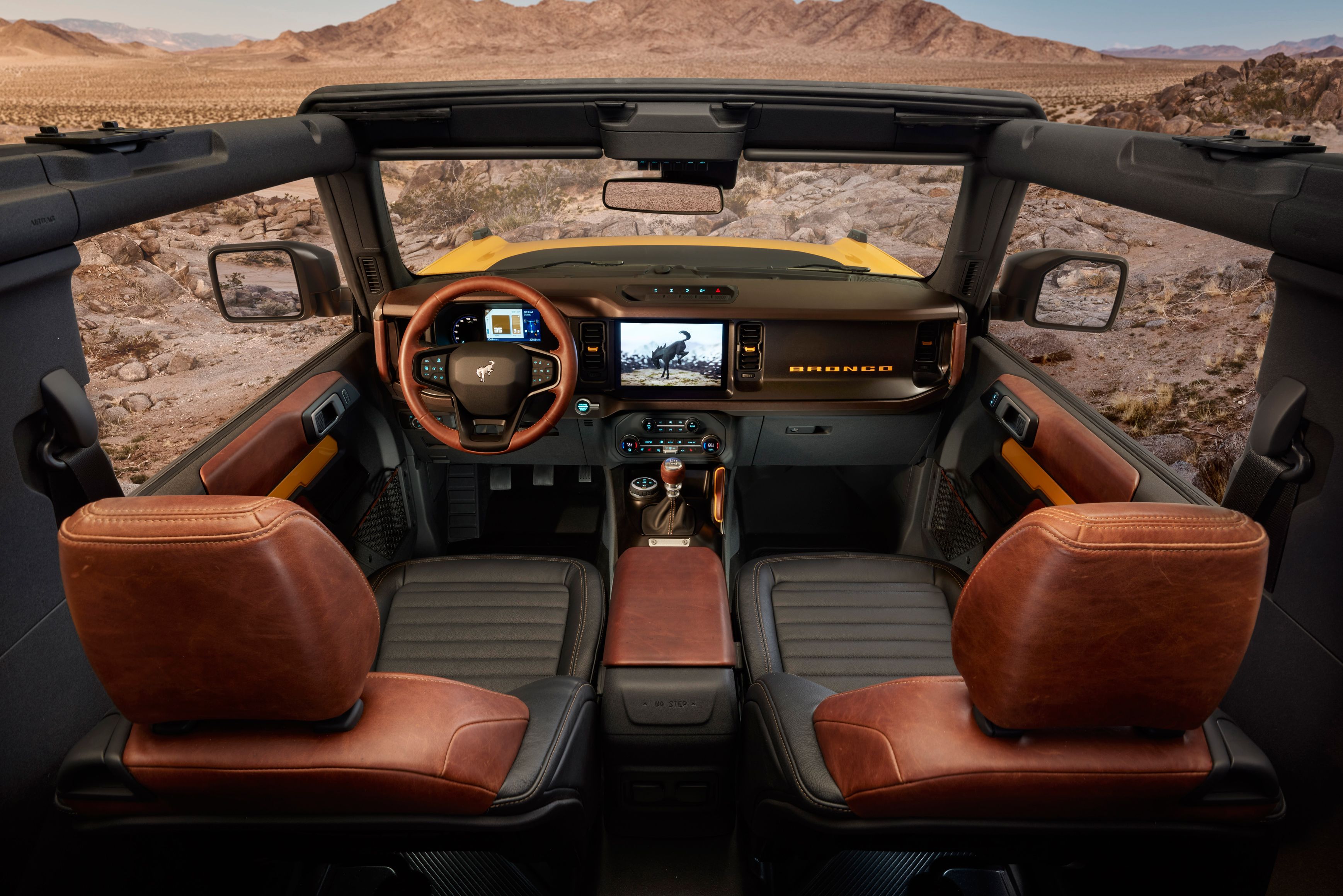 2021 ford bronco interior accessories