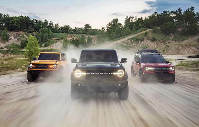 2021 ford bronco and bronco sport