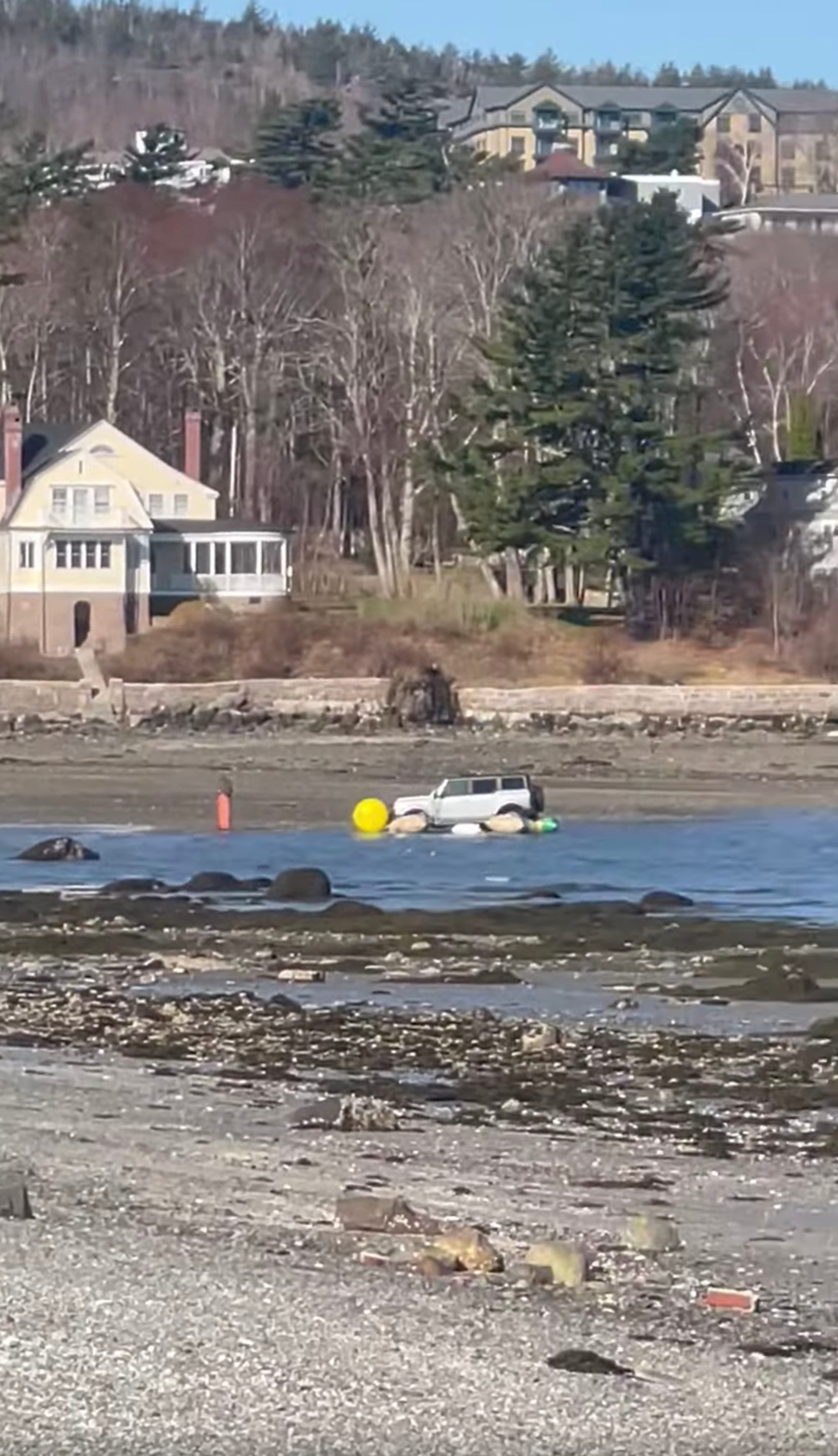 Here's What the Submerged Bronco Looked Like After It Was Pulled Ashore