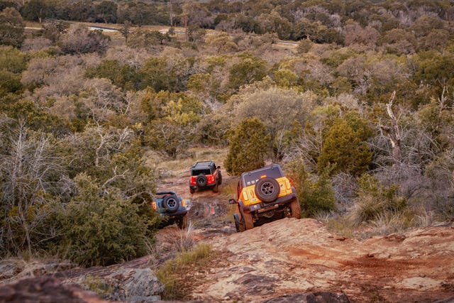 ford broncos at offroadeo