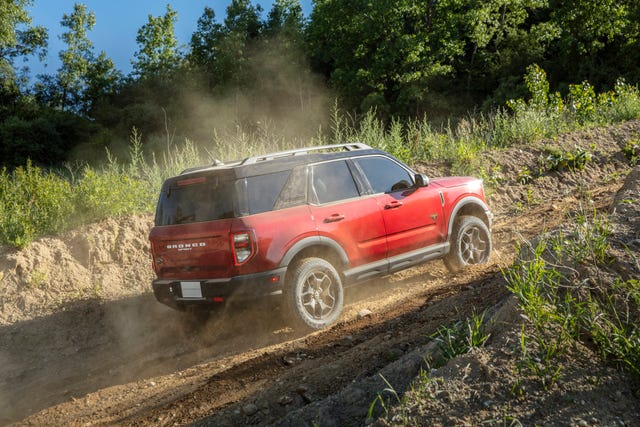 the 2021 ford bronco sport offers a lot of ways to venture off road and go play in the dirt