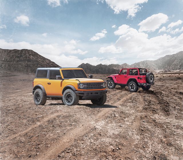 ford bronco vs jeep wrangler