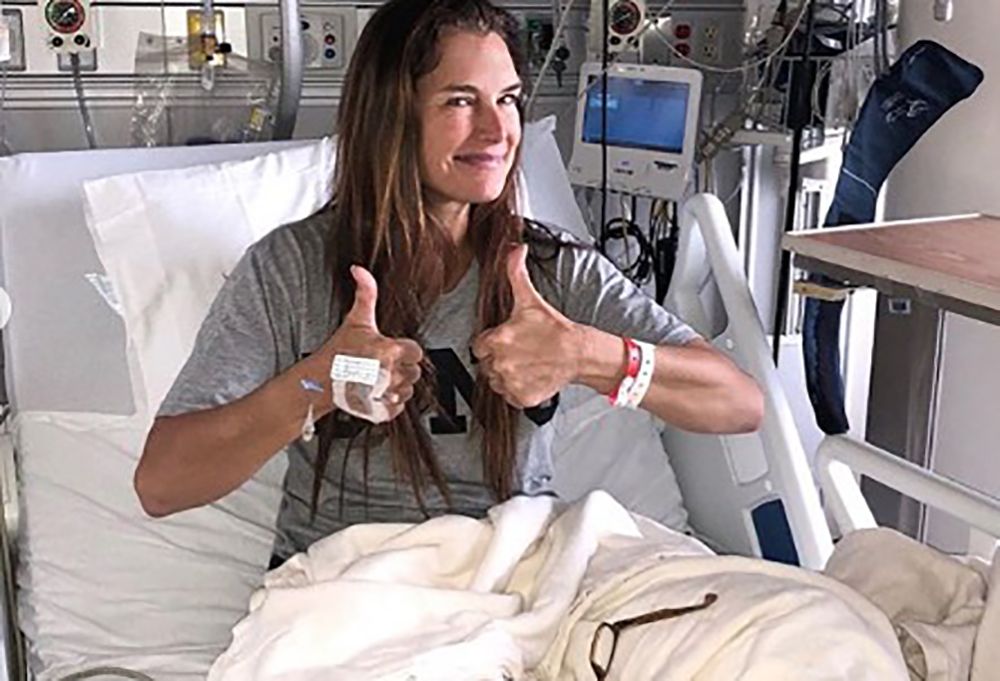 Brooke Shields, 54, Shares Post-Knee Surgery Workout Photos
