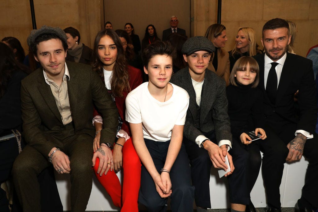 Victoria Beckham's Entire Family Showed Up to Support Her ...