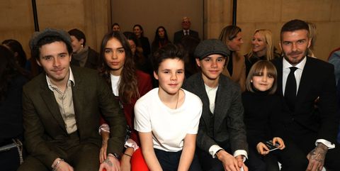 Victoria Beckham's Entire Family Showed Up to Support Her at London ...