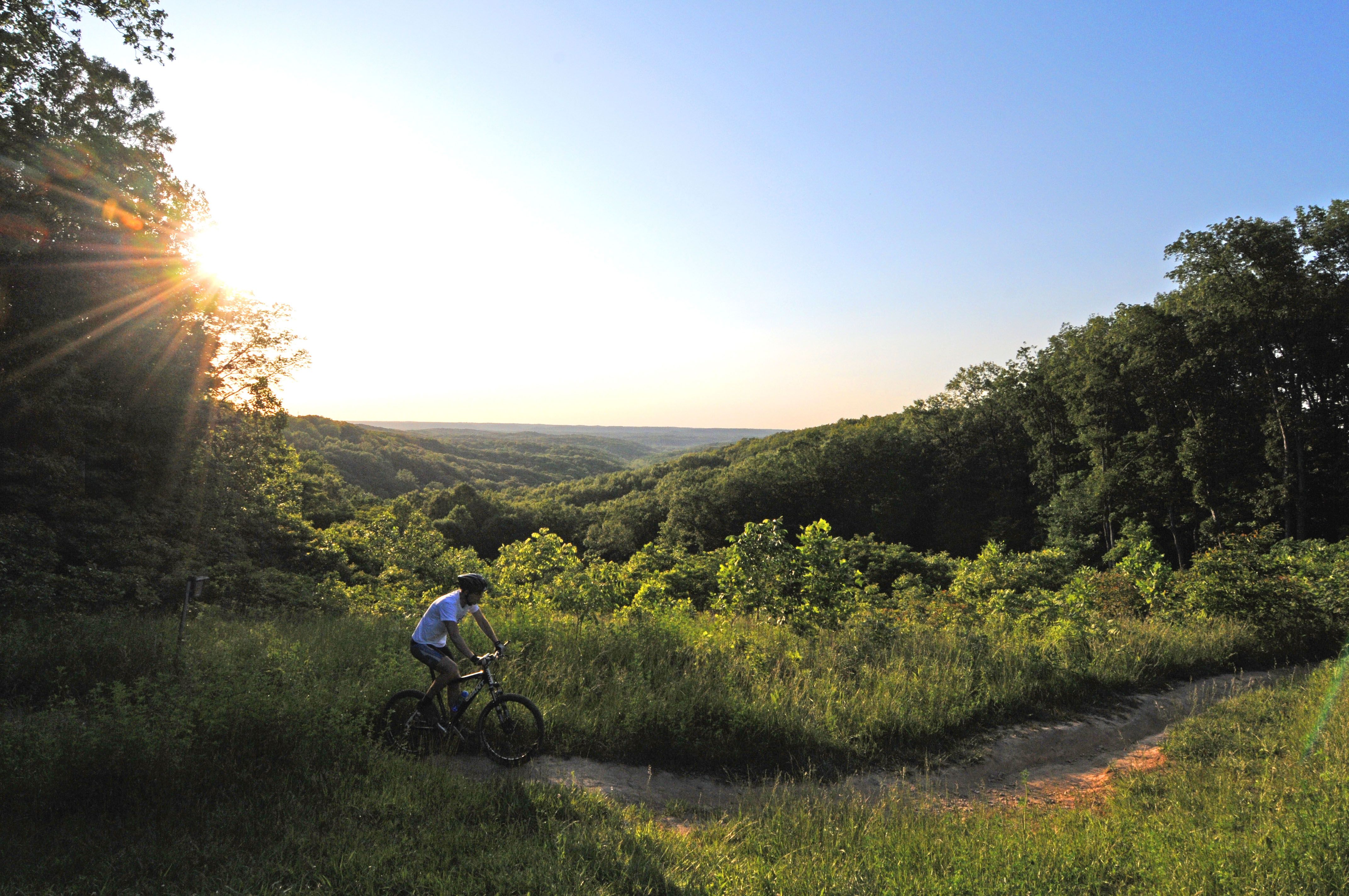 state parks with bike trails near me
