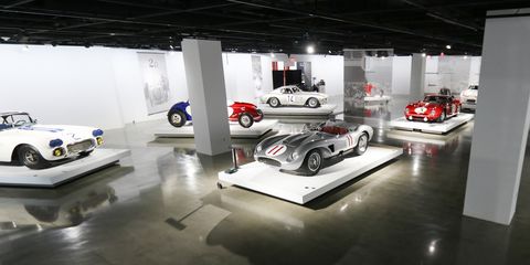 Petersen Automotive Museum Winning Numbers exhibit