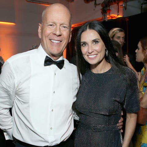 pic Present Day Demi Moore 2020 bruce willis demi moore wear matching