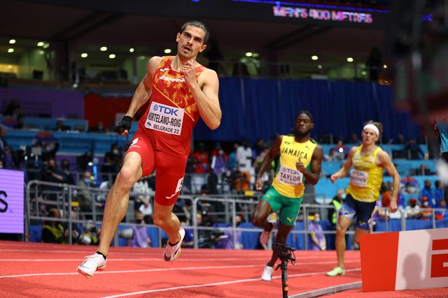 bruno hortelano, eliminado en las semifinales del mundial de belgrado en pista cubierta en 400 metros