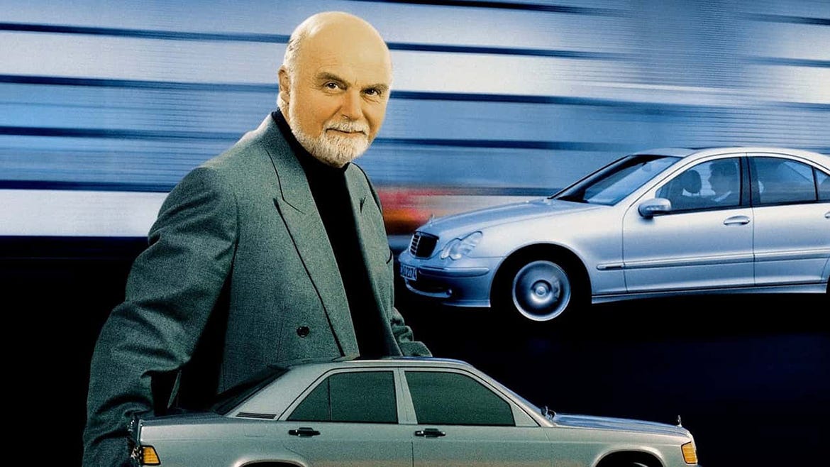 Bruno Sacco, Who Designed the Car You Think of When You Think of a Mercedes, Has Died