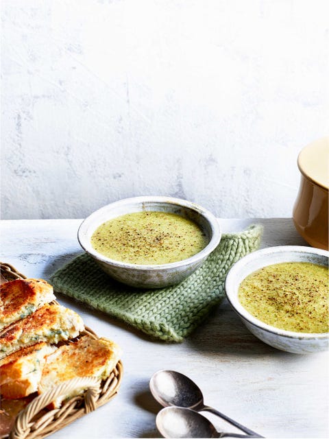 brussels sprout and broccoli soup