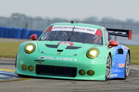 Falcon Tire Porsche race car