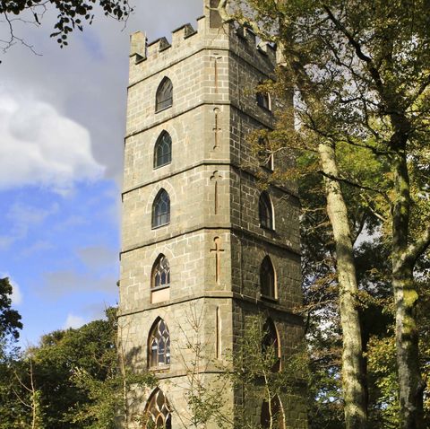 Rapunzel tower in Wales