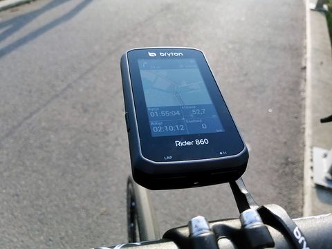 Smeltend Serena ruimte Review: Bryton Rider 860 GPS fietscomputer - Bicycling