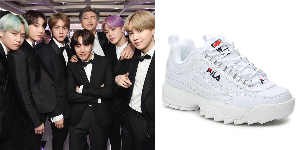 Flipboard: BTS Will Be the New Faces of Viral Sneaker Brand FILA