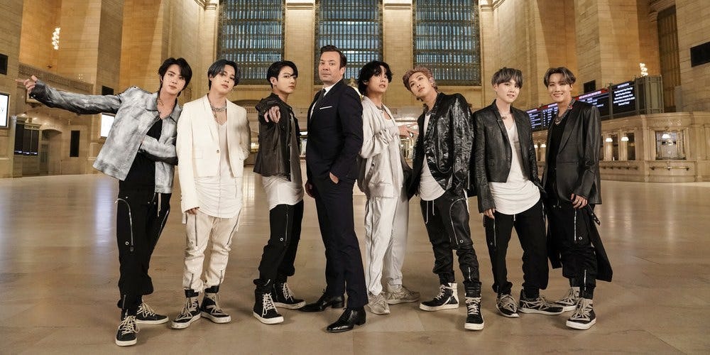 BTS y The Tonight Show toman la ciudad de Nueva York