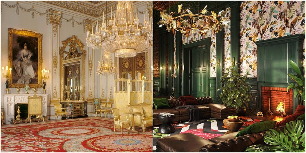 Buckingham Palace Gets Modern Interior Makeover