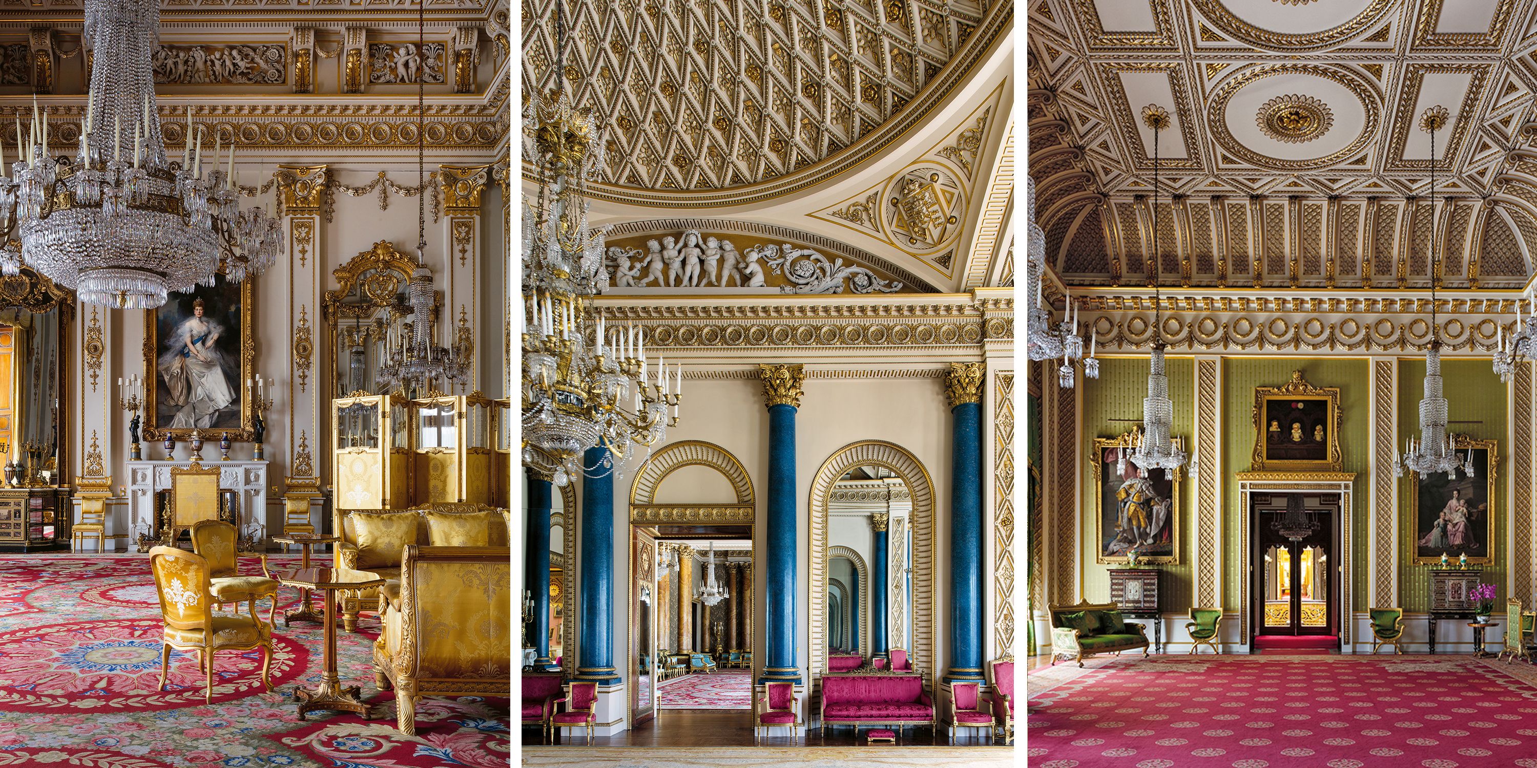 Интерьеры Букингемского дворца: комнаты, которые стоит увидеть