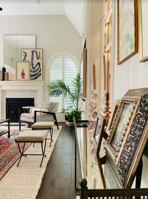 budget decorating ideas art