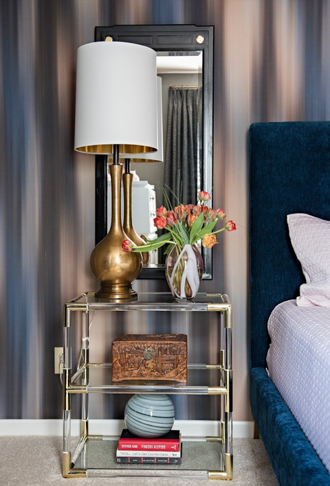 budget decorating ideas oversized mirror