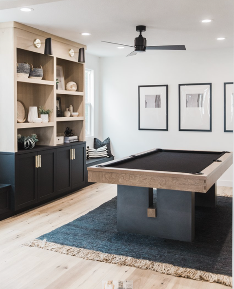 budget decorating ideas pool table