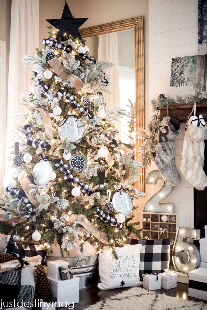 burlap tree ribbon