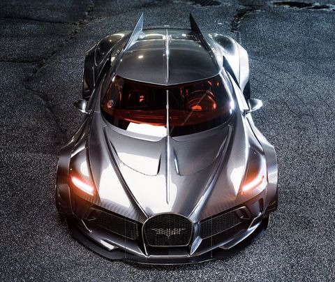 Bugatti La Voiture Noire widebody Batmóvil