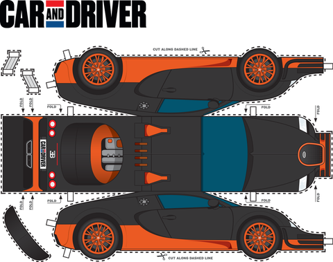 Download Build Your Own Paper Bugatti Veyron