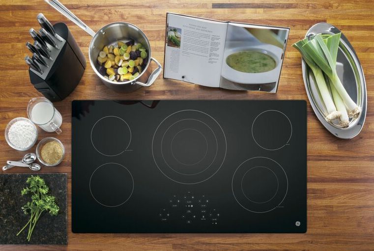 GE Profile 36-Inch Built-in Touch Control Electric Cooktop